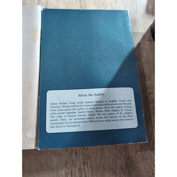 Pierz Minnesota Pierzana II religious Secular history 1865-1990 Book - Picture 5 of 11